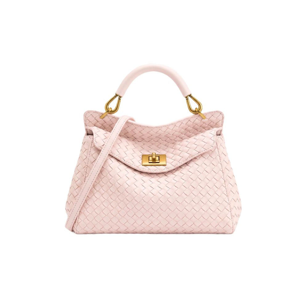 JW PEI Lucia Classic Top Handle Woven Bag