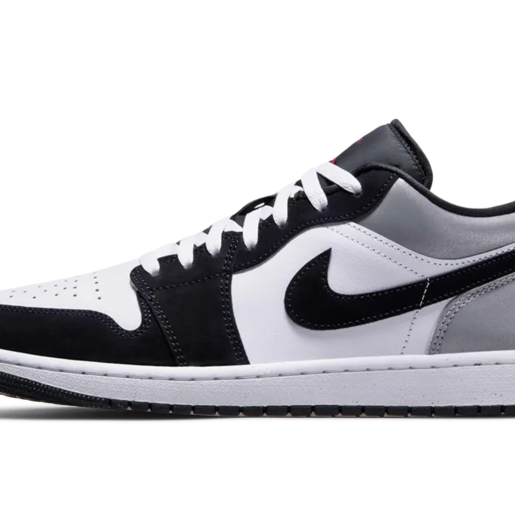 Air Jordan 1 Low SE 'White Black Matte Silver'