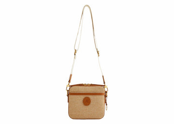 Kith Sherman Raffia Crossbody Bag 'Arch'