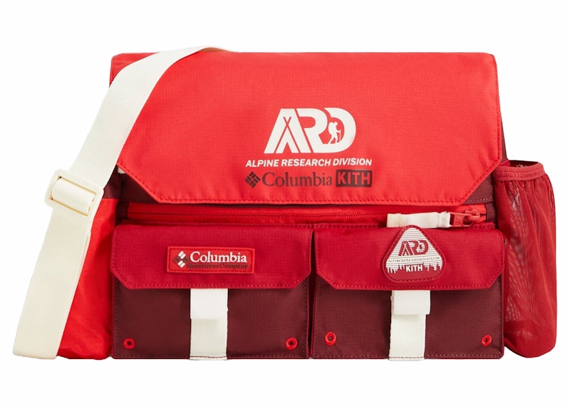 Kith X Columbia Crossbody 'Bright Red'