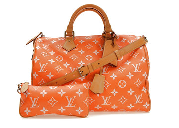 Louis Vuitton Via Speedy P9 Bandouliere 40 Monogram Leather 'Orange'