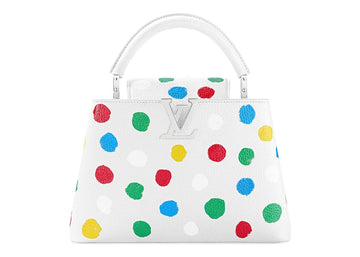 Louis Vuitton X Yayoi Kusama Kusama Capucine Mm 'White'