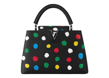 Louis Vuitton X Yayoi Kusama Kusama Capucine Mm 'Black'