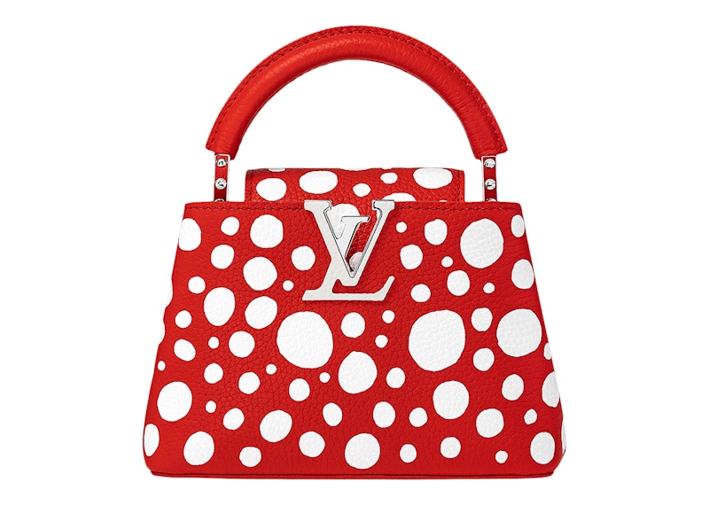 Louis Vuitton X Yayoi Kusama Kusama Capucine Mini 'Red/Black'