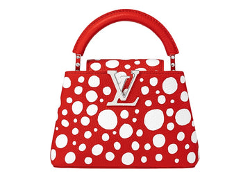Louis Vuitton X Yayoi Kusama Kusama Capucine Mini 'Red/Black'