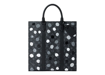 Louis Vuitton X Yayoi Kusama Sac Plat Monogram Eclipse 'Black/Silver'
