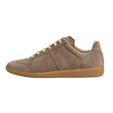 Maison Margiela Replica Suede Low Top Sneakers -Taupe