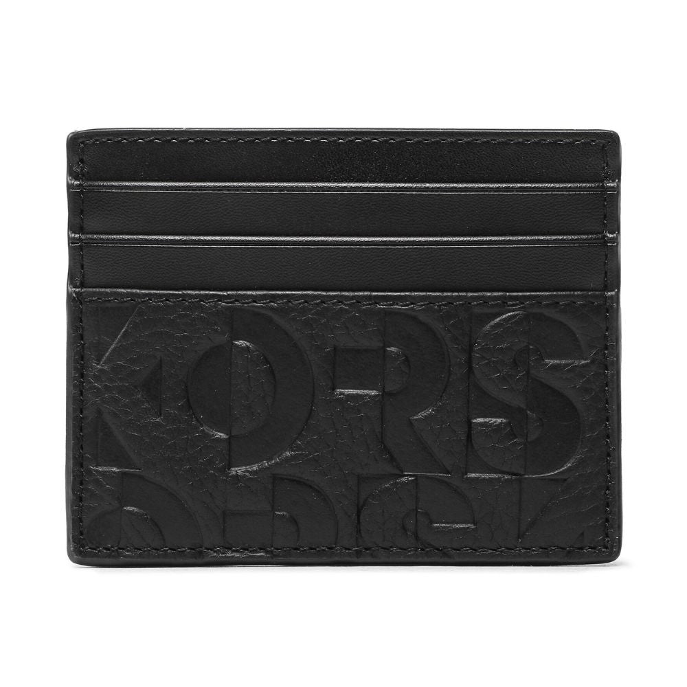 MichaelKorsGreysonLogoTallCardCaseBlack-Front