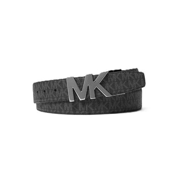 Michael Kors Reversible Signature Logo and Leather Belt – Brown/Black