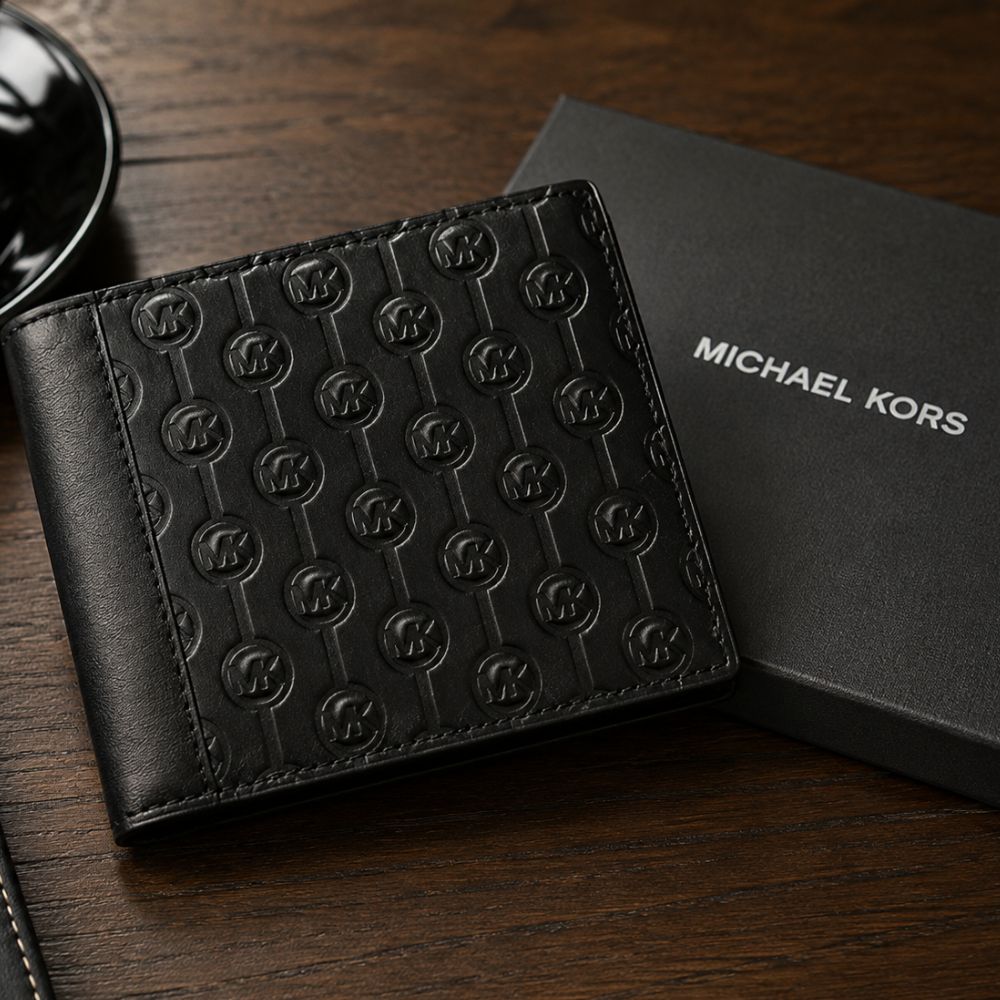 Michael_Kors_Hudson_Logo_Embossed_Leather_Billfold_Wallet_Black_-_Lifestyle