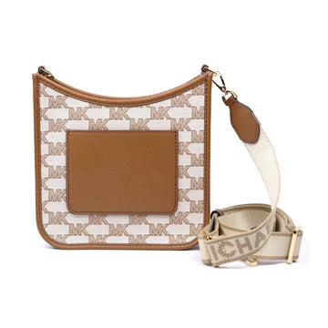 Michael Kors MK Briley Small Logo Messenger Crossbody Bag – Luggage