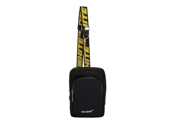Off-White Hard Core Nylon Sling Bag 'Black/White'