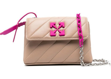 Off-White Jackhammer 17 Crossbody Bag Sand 'Beige/Pink'