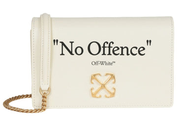 Off-White Jitney 0.5 Quote Shoulder Bag 'Beige/Black'