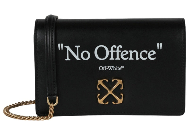 Off-White Jitney 0.5 Quote Shoulder Bag 'Black'