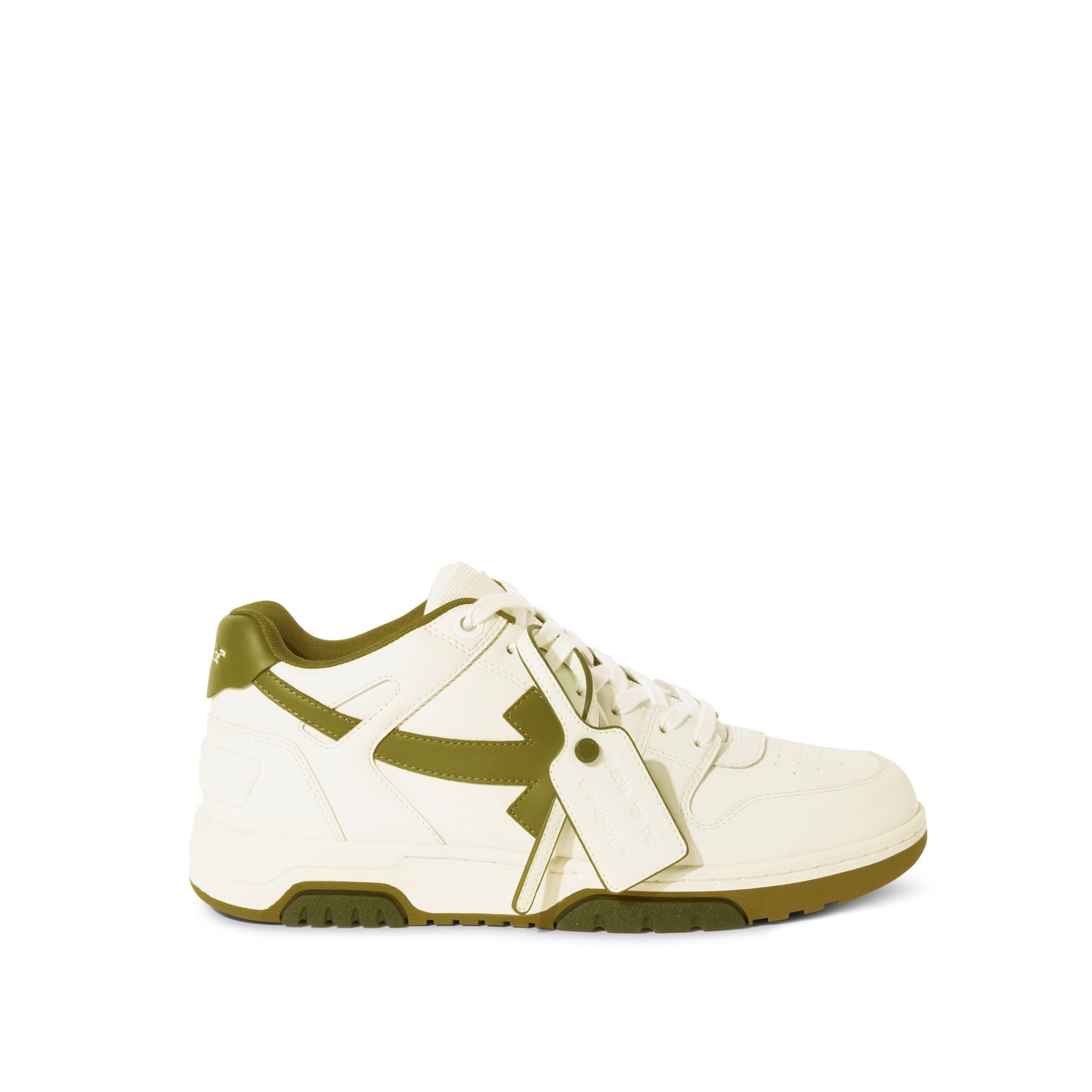 Off-White White/Olive Green Out Of Office 'White'