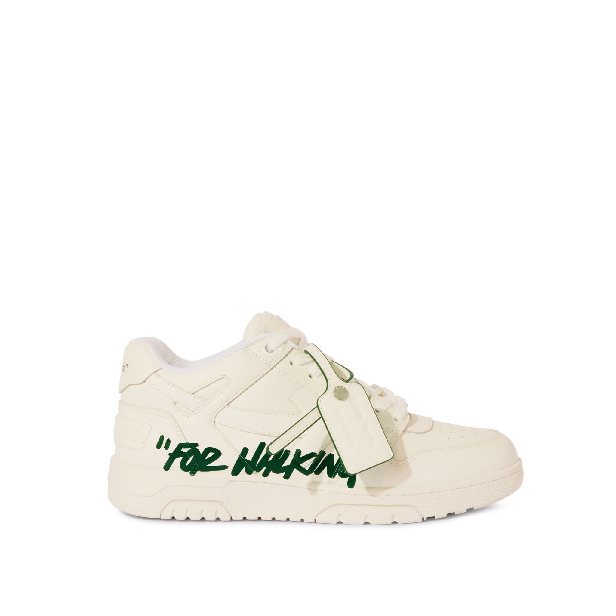 Off-White White/Jet Green Out Of Office "For Walking" 'White'