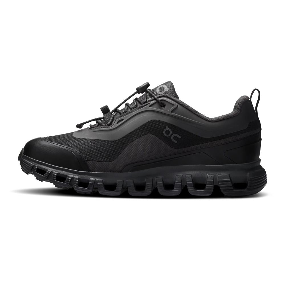 Black GORE-TEX sneaker on a white background