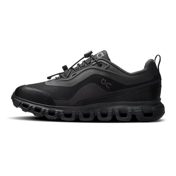Black GORE-TEX sneaker on a white background