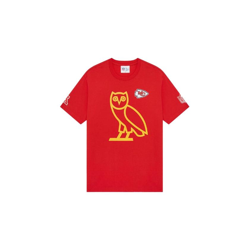 Ovo X NFL Kansas City Chiefs Game Day T-Shirt Red