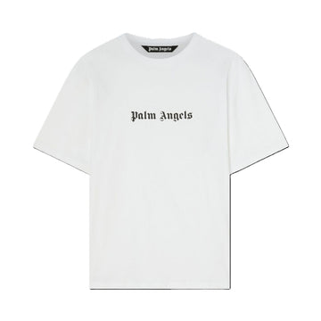 PALM ANGELS CLASSIC BACK LOGO OVERSIZED WHITE LOGO