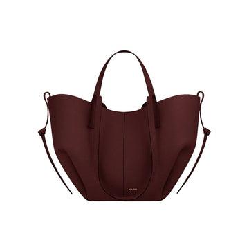 Polene Cyme Mini Textured Black Cherry