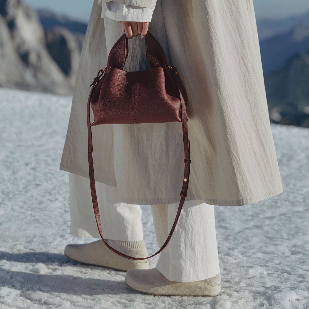 Polène Numéro Neuf Mini Textured Black Cherry