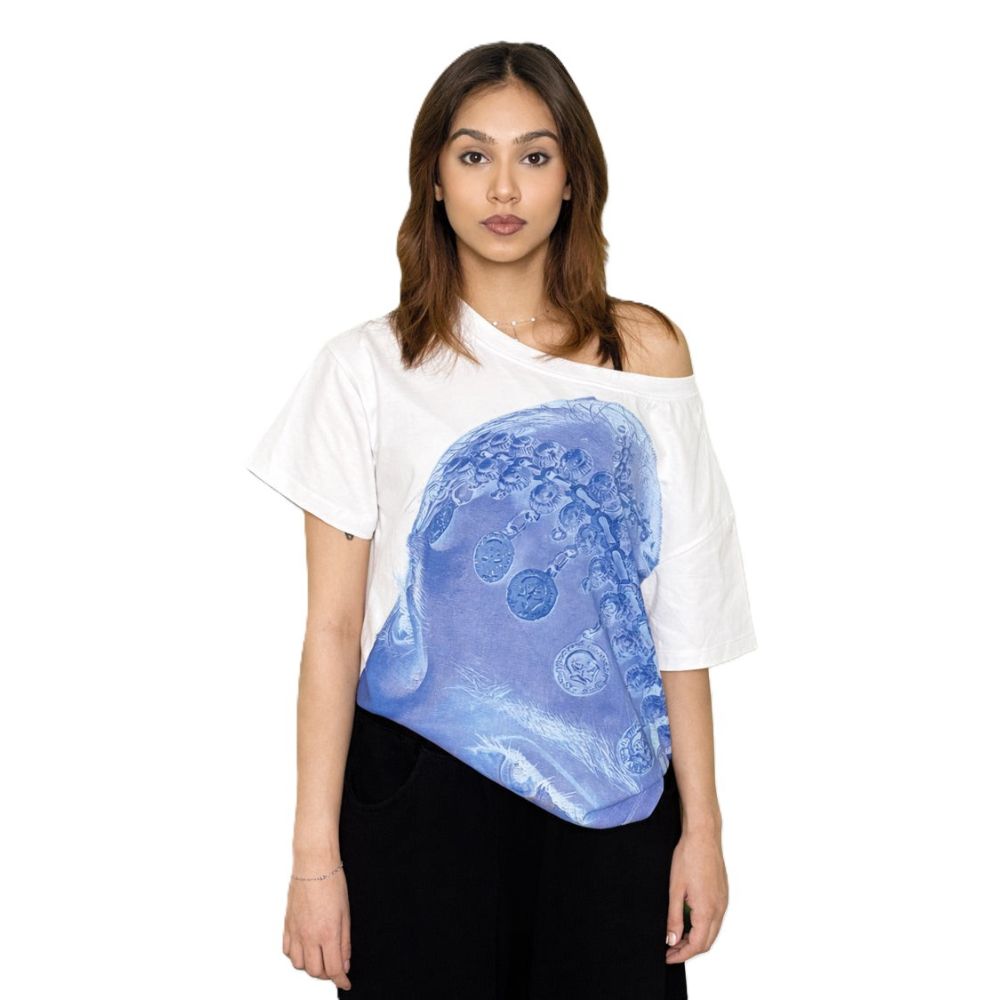 SUTURA MAQLOOBAH OFF-SHOULDER TOP