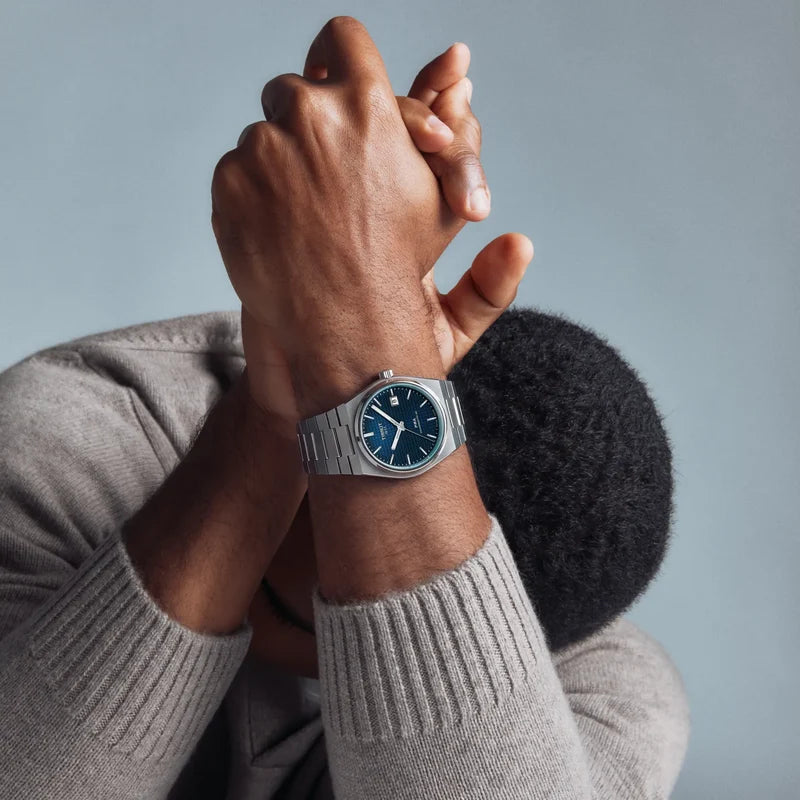 TISSOT PRX 40mm Powermatic 80 Blue Automatic Watch