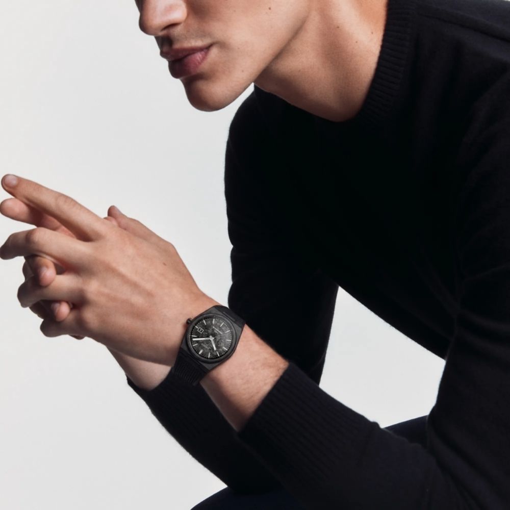 TISSOT PRX Carbon 40.5mm Automatic Watch