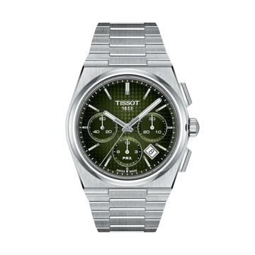 TISSOT PRX Chronograph 42mm Green Automatic Watch