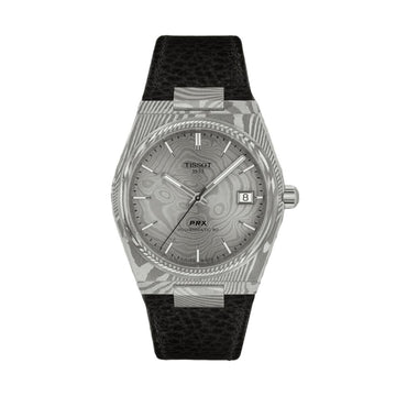 TISSOT PRX DAMASCUS STEEL 38MM AUTOMATIC WATCH