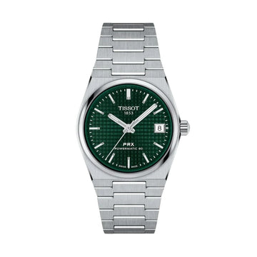 TISSOT PRX 35mm Powermatic 80 Green Watch