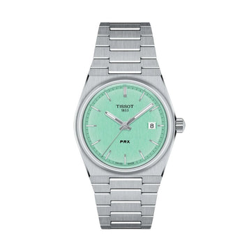 TISSOT PRX 35mm Quartz Light Green Watch