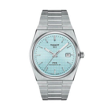 TISSOT PRX 40mm Powermatic 80 Ice Blue Watch