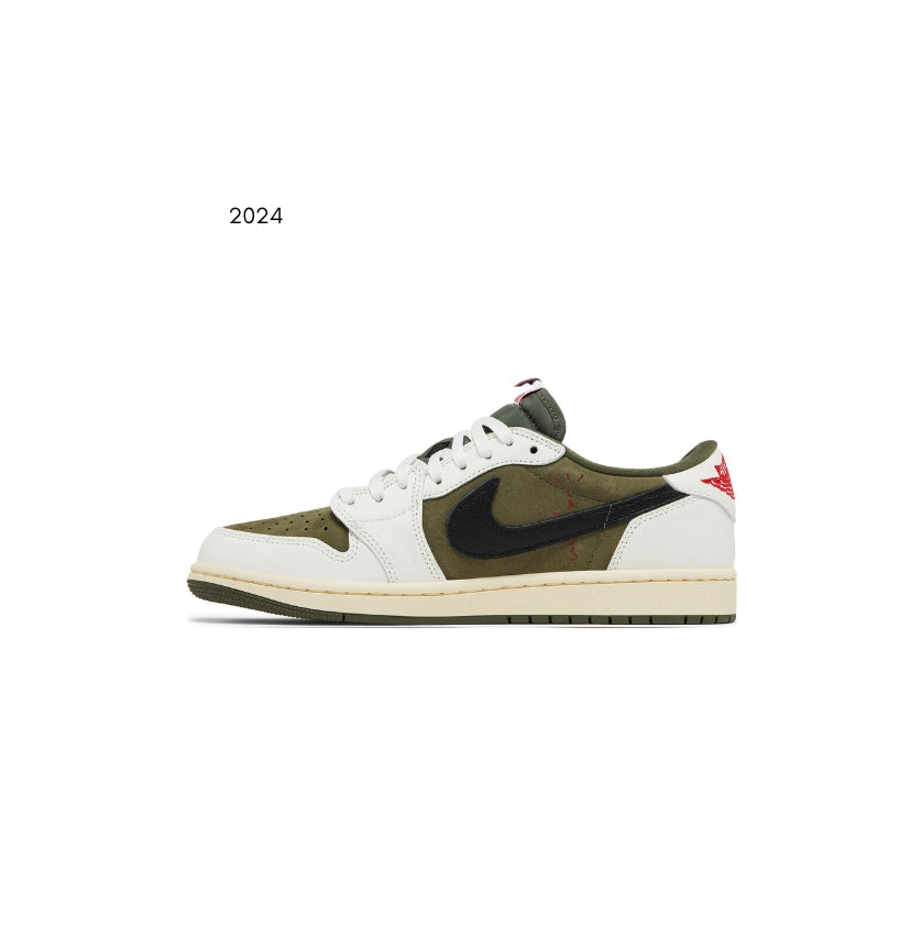 Travis Scott x Air Jordan 1 Low OG SP 'Medium Olive'