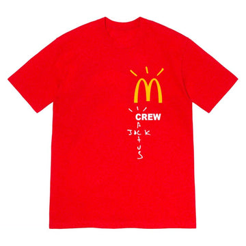 Travis Scott x McDonald's Crew T-Shirt – Red