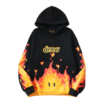 New Drew House Fire Hoodie