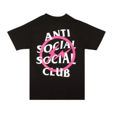 Anti Social Social Club x Fragment Design Bolt Tee 'Black/Pink'