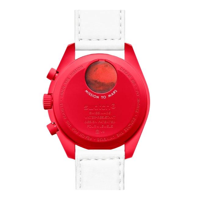 Swatch x Omega Bioceramic Moonswatch 'Mission to Mars' – Cop Your Drip