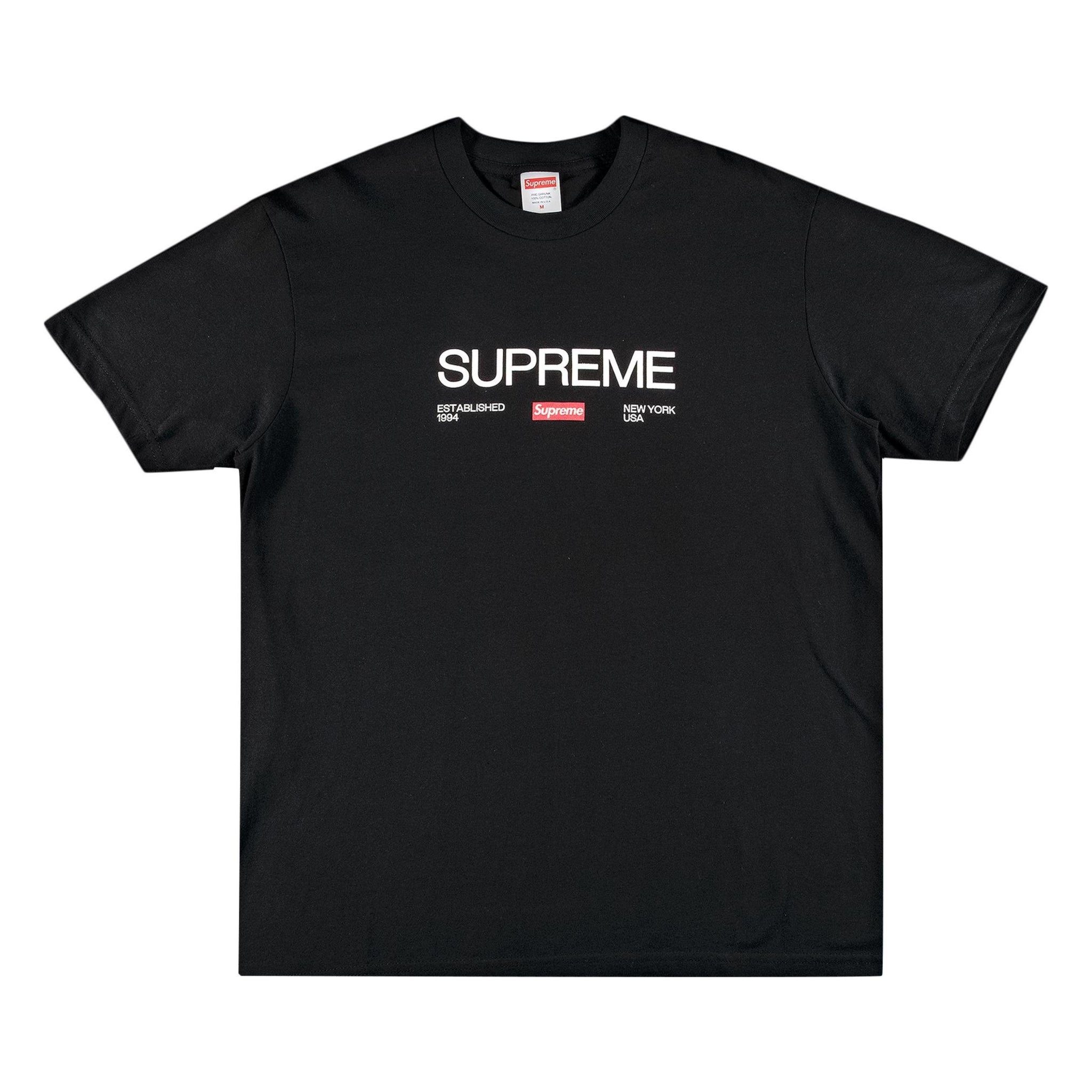 Supreme Est. 1994 Tee 'Black'