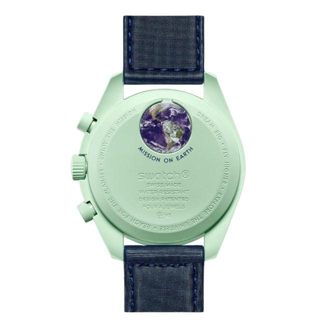 Swatch x Omega Bioceramic Moonswatch 'Mission on Earth' – Cop Your