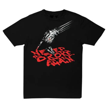 VLONE x Never Broke Again Bones T-Shirt Black