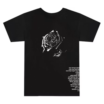 VLONE x Pop Smoke Tracklist Tee Black