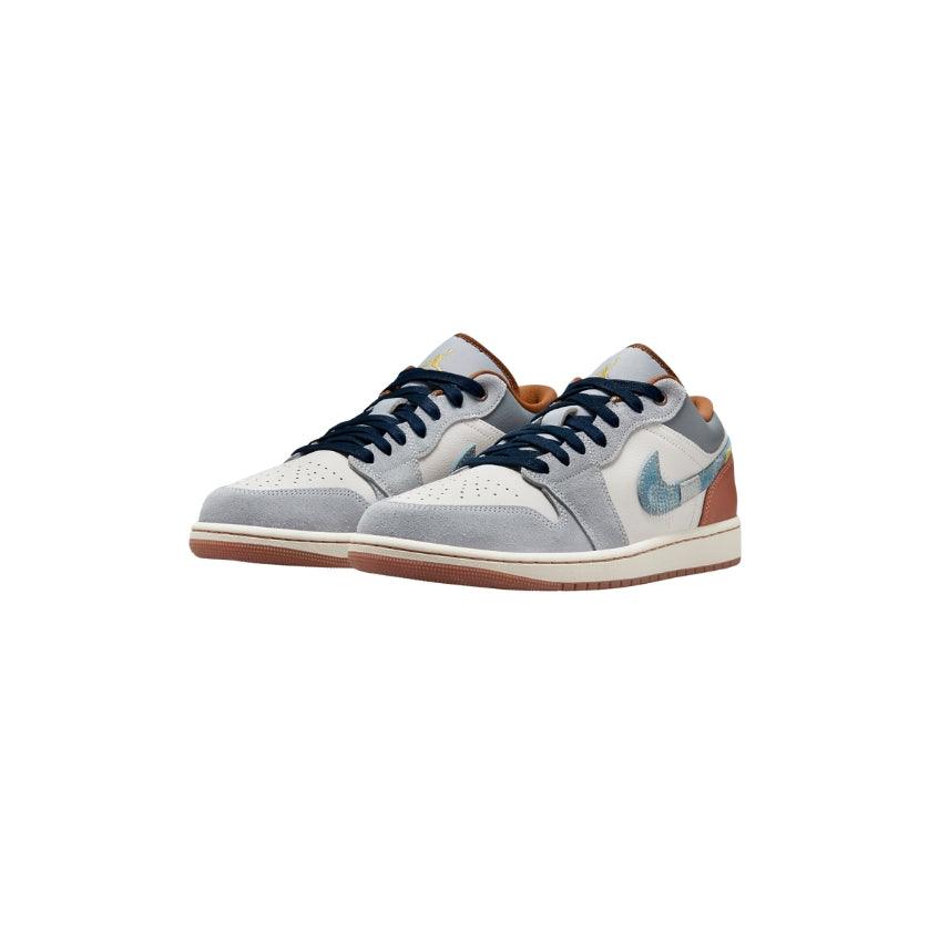 Air Jordan 1 Low SE 'Repaired Denim Swoosh'