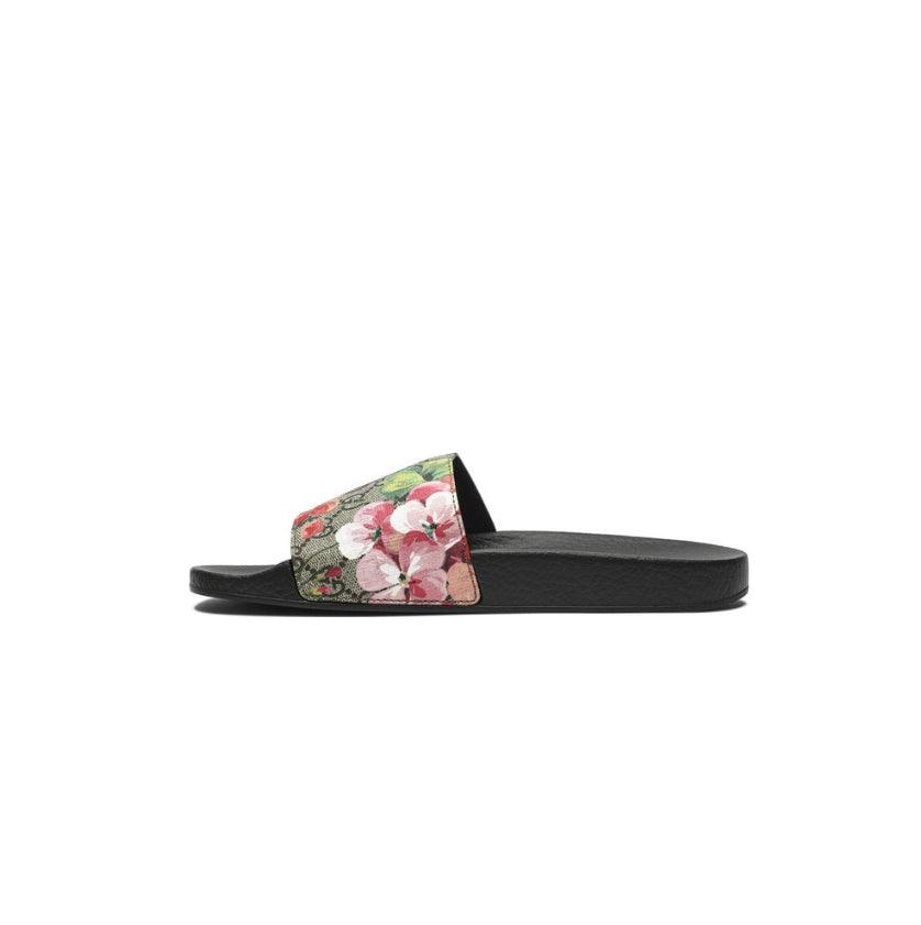 Gucci Wmns GG Supreme Slide 'Blooms'