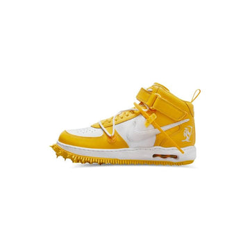 Off-White x Air Force 1 Mid SP Leather 'Varsity Maize'