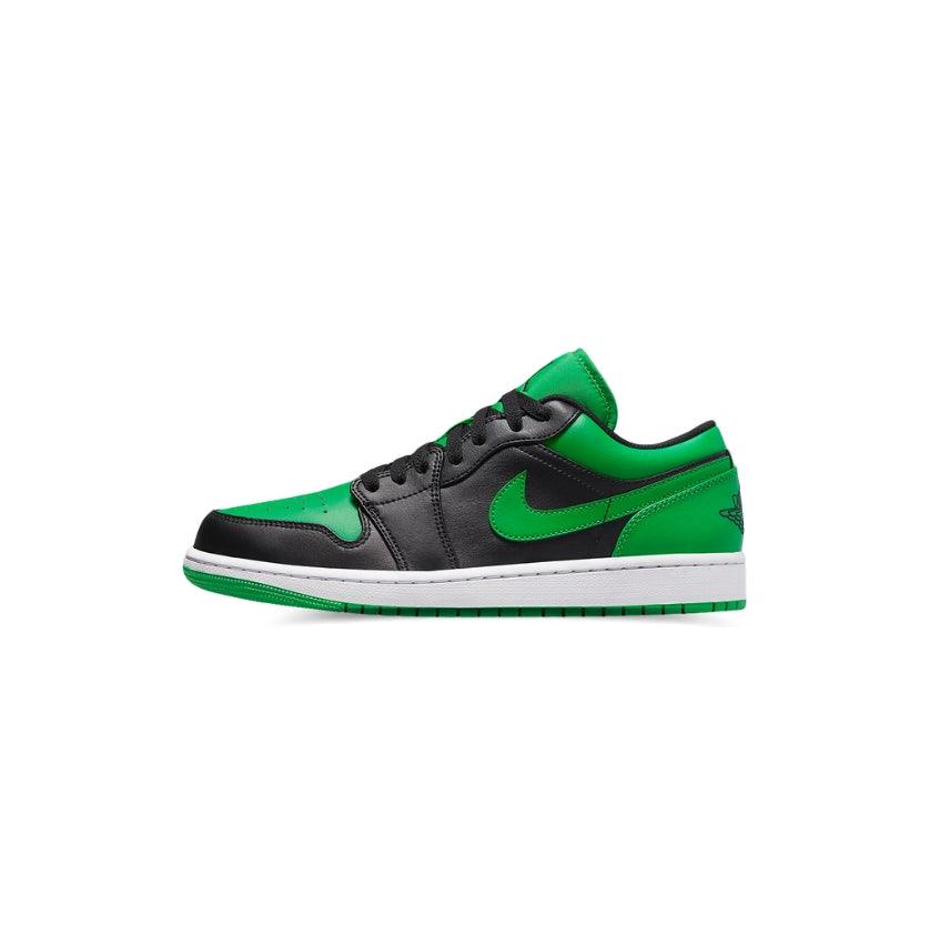 Air Jordan 1 Low 'Black Lucky Green