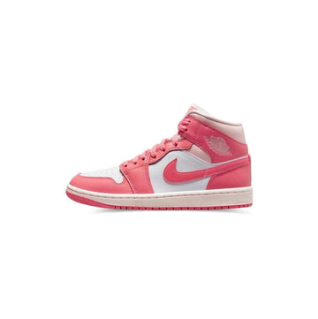 Wmns Air Jordan 1 Mid 'Strawberries and Cream'