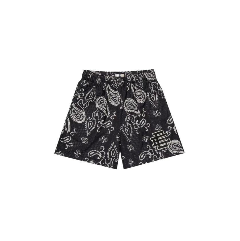 Eric Emanual EE Basic Shorts 'Black Paisley'